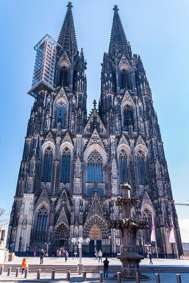 Cologne Cathedral Masterpiece of gothic architecture Years build   - 