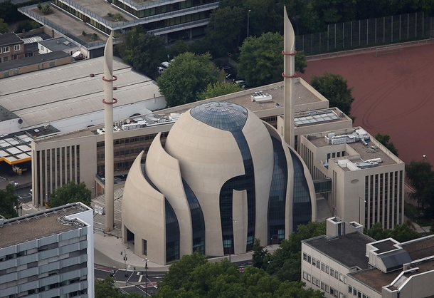 Cologne Central Mosque in germany 
