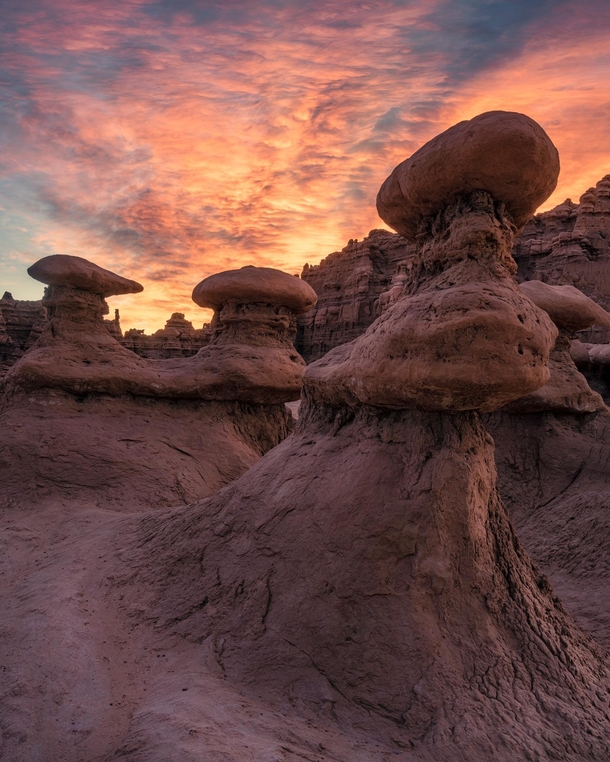 Colorful Morning at Goblin Valley State Park Utah 