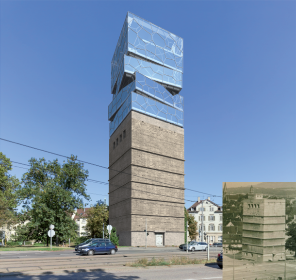 Concept for a renewal of the Rosensteinbunker in Bad Cannstatt by PlanQuadrat 