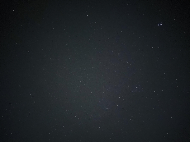 Constellation of Cassiopeia and Pleiades cluster