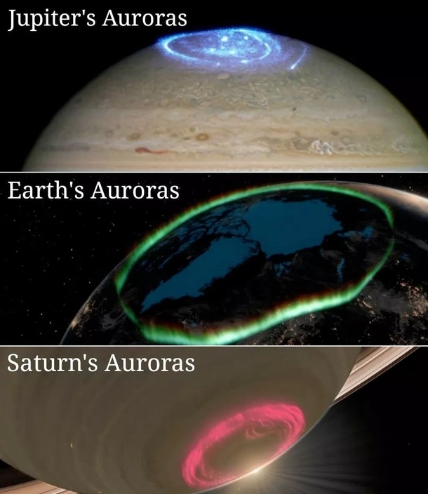 Cool Auroras from Space