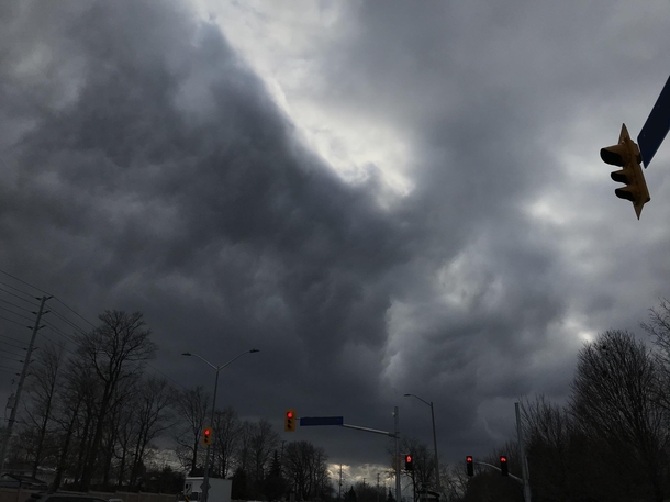 cool storm clouds in canada taken a while back february 
