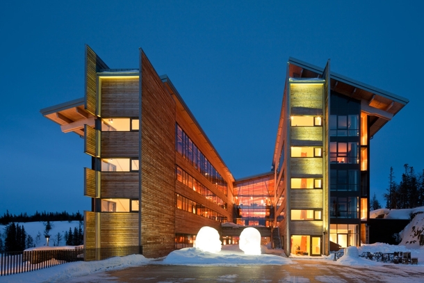 Copperhill hotel re Sweden  P Bohlin AIX architects