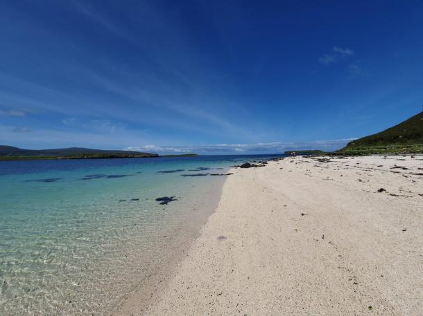 Coral Beach Isle of Skye Scotland Might not look it but the water was freezing 