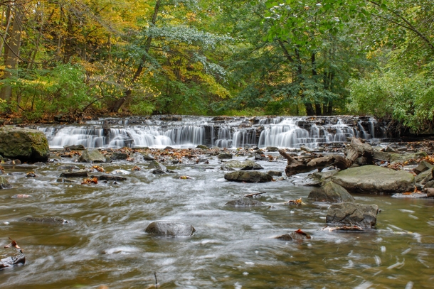 Corbetts Glen Nature Park NY in Fall 