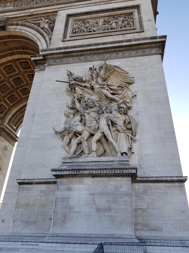 Could stare at the detail in this work for hours Zoom and and take a look Arc de Triomphe France 