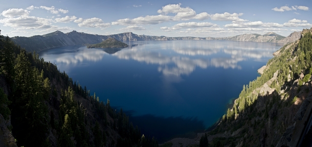 Crater Lake Oregon  by Ben Leshchinsky