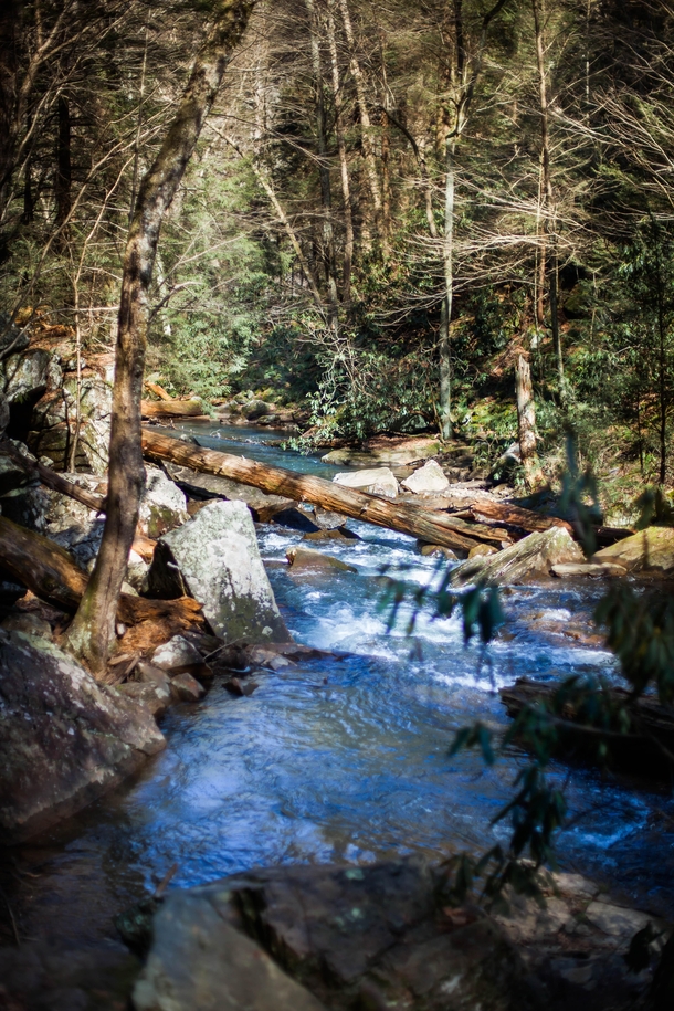 Creek that feeds that huge waterfall in Eastern TN OCx