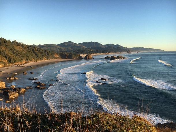 Crescent Beach from Ecola State Park Oregon 