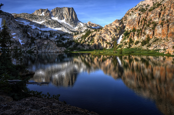 Crown Lake in the Hoover Wilderness Area 