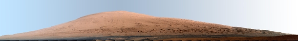 Curiosity s view of Mount Sharp 