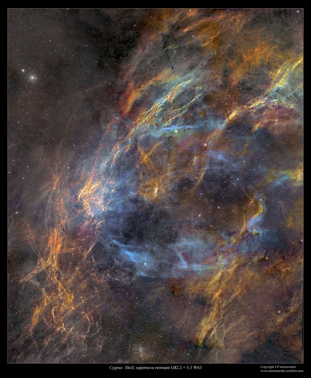 Cygnus Shell Supernova Remnant W 
