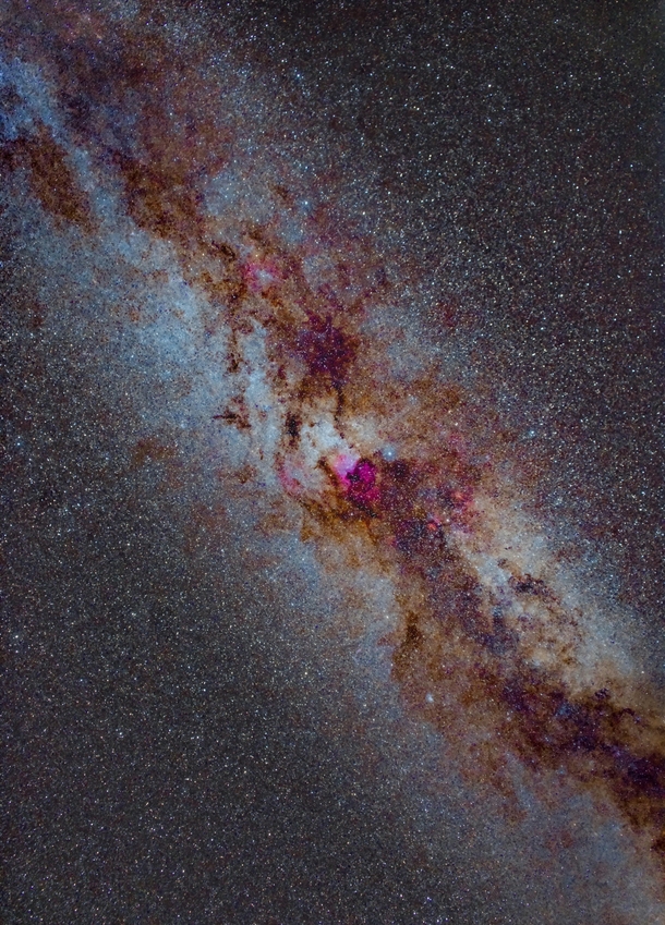 Cygnus widefield from a very dark sky location 