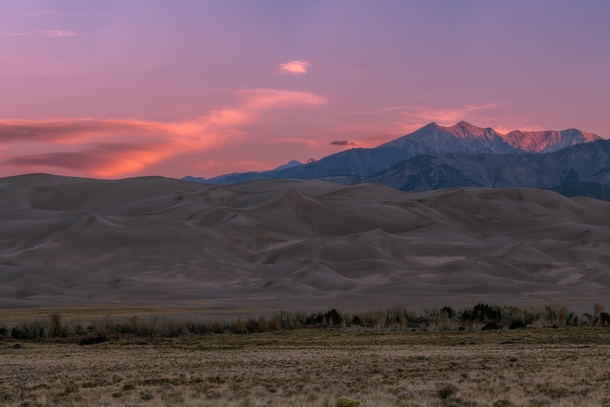 Dawn over the Great Sand Dunes National Park CO  IG adamcwatts