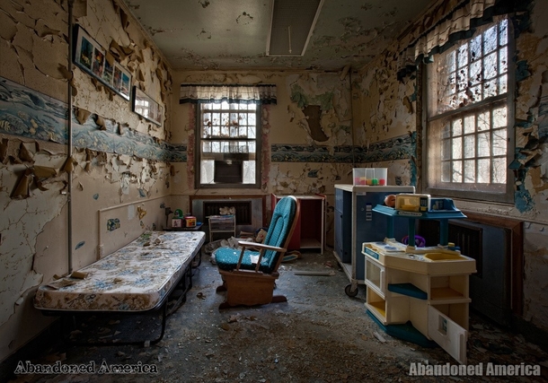 Daycare center in abandoned state hospital 