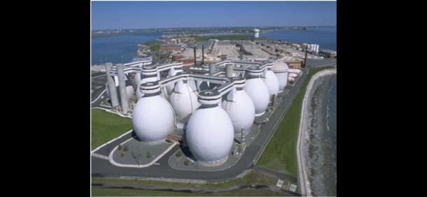 Dear Island Waste Water Treatment Plant Boston One of the largest water treatment plants in the world