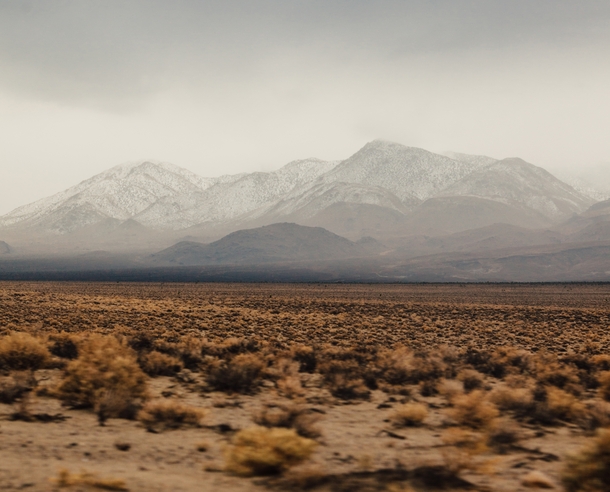 Death Valley In The Winter 