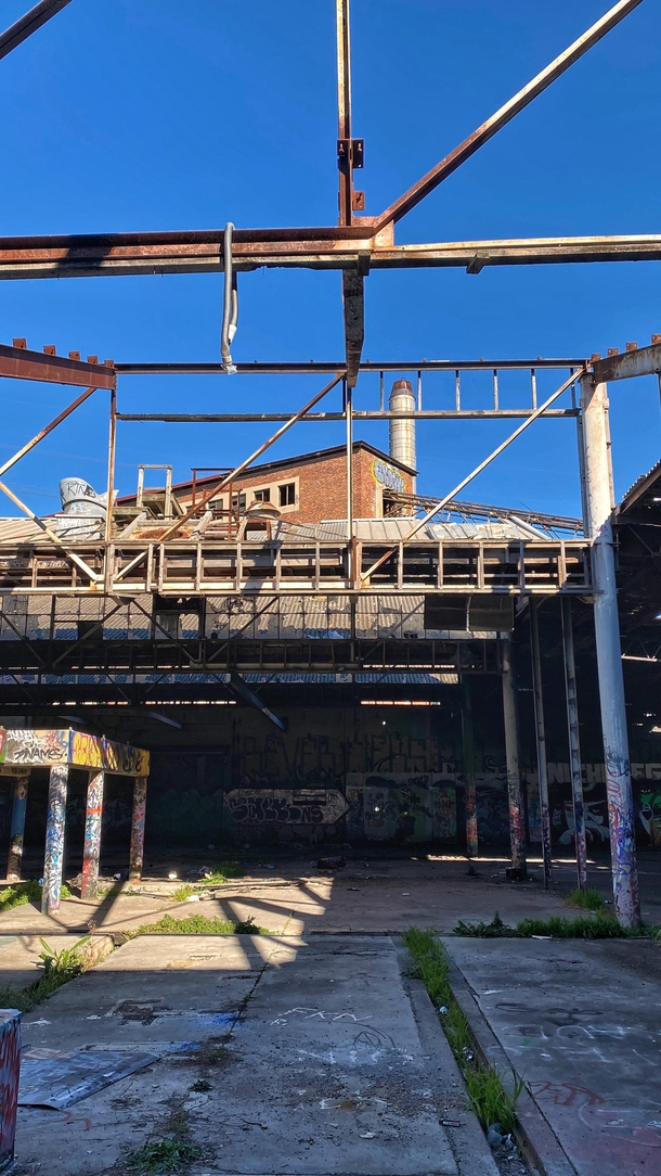 Decaying factory in Melbourne Australia