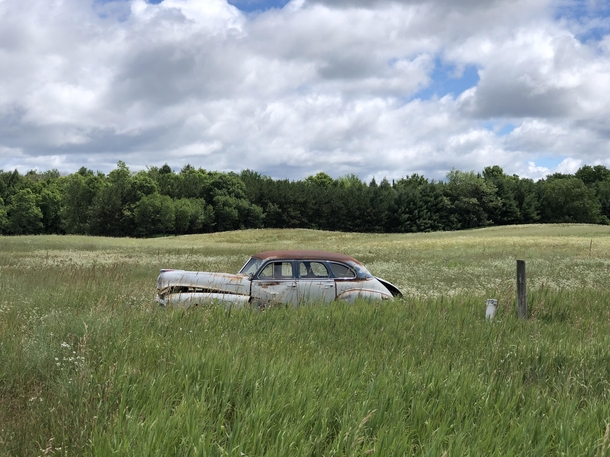 Decaying Pontiac in Northern Michigan