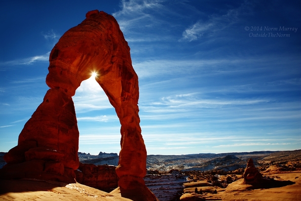 Delicate Arch Arches National Park Utah  x-post rOutside_The_Norm