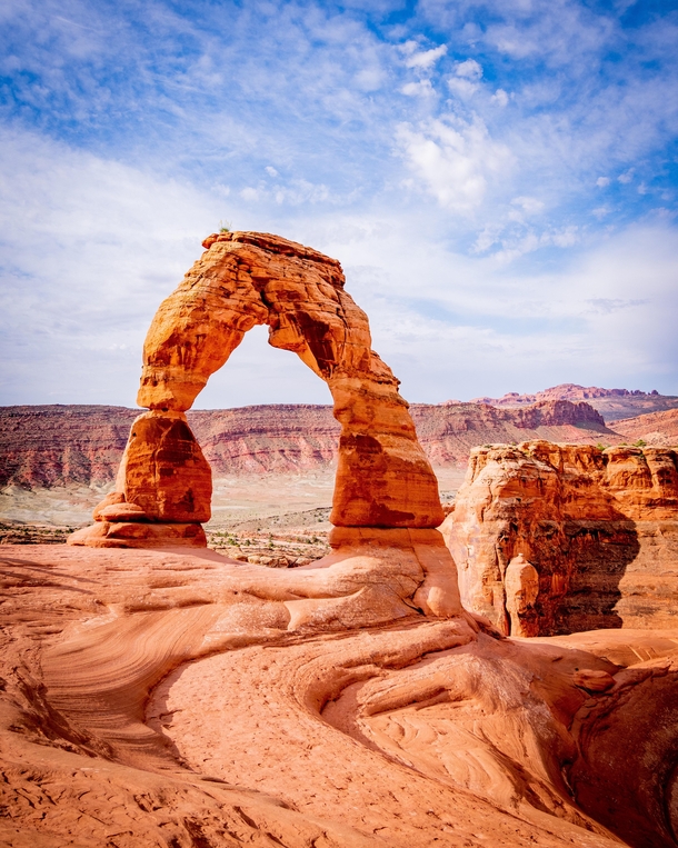 Delicate Arch at Arches National Park Moab UT 