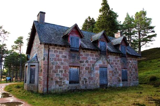 Derry Lodge in Aberdeenshire Scotland 