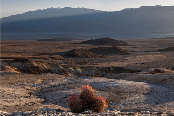 Desert triptych Death Valley CA OC   