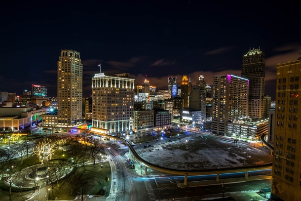 Detroit looks great in   photo by Eric Hergenreder