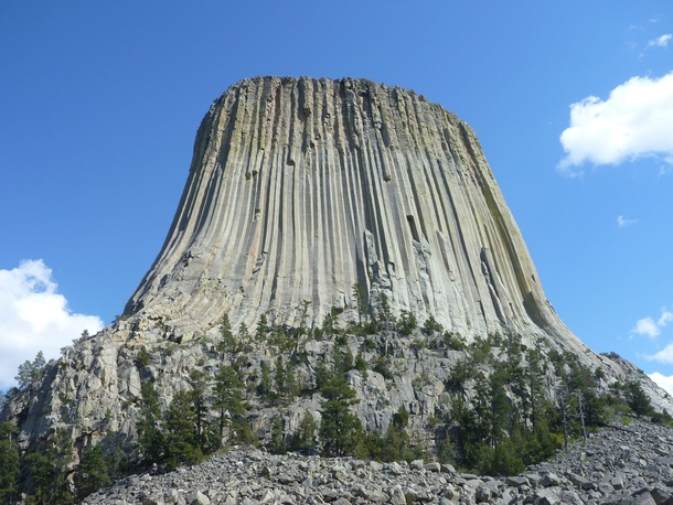 Devils Tower WY from my cross country drive with my brother 