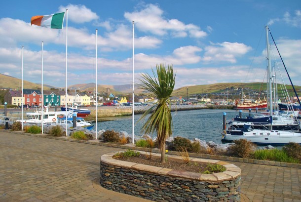 Dingle County Kerry Ireland from the marina 