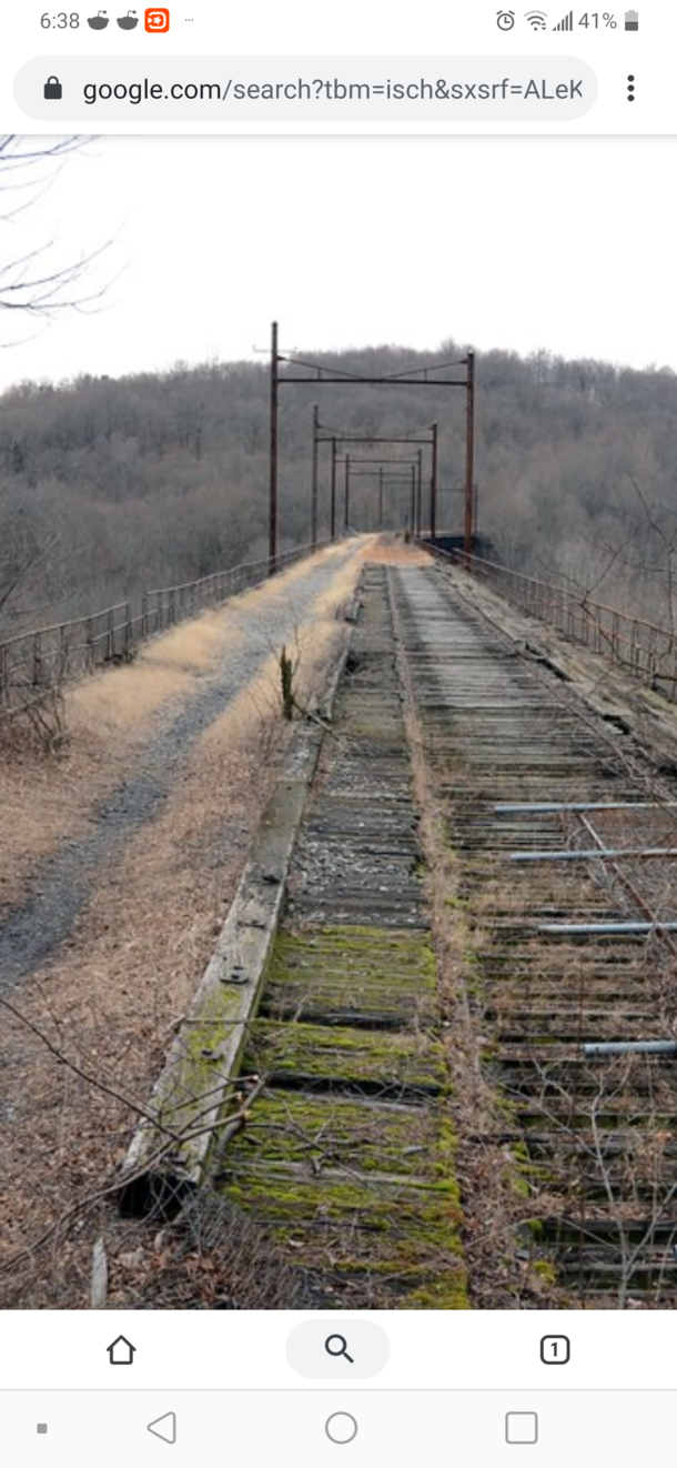 Does anyone know the address to get to Trestle Bridge in Downingtown Pennsylvania Picture from the top of the bridge