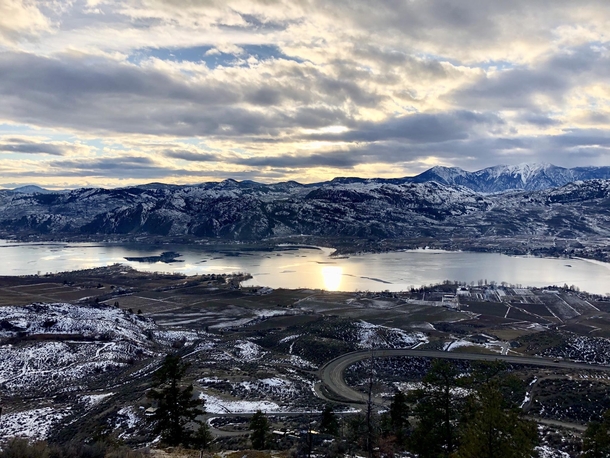 Does this count Winter views over the Okanagan Valley Canada