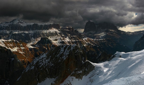 Dolomites Range North Eastern Italy  photo by Moro