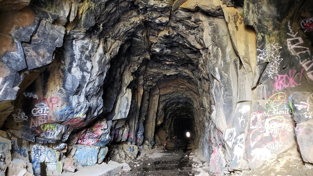 Donner Pass Ca Summit Tunnel Hike Old Abandoned Railroad