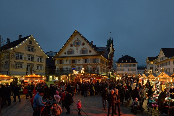 Dornbirn Austria before Christmas 