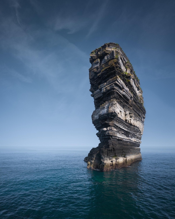 Downpatrick Head Ireland by ihaveadarksoul 