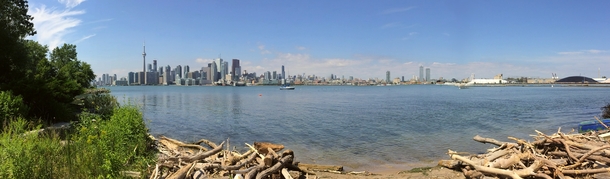 Downtown Toronto from the Islands 
