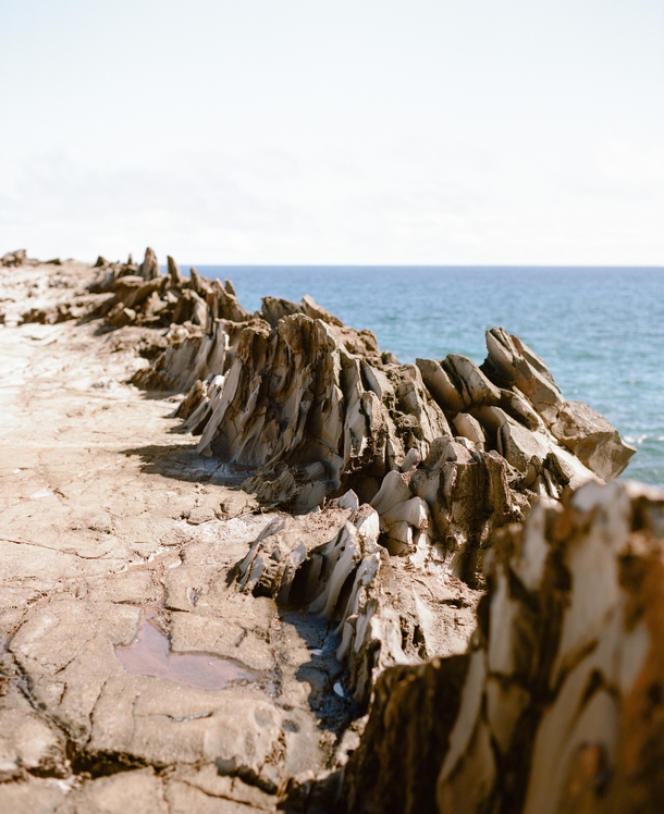Dragons Teeth Maui on film Where lava met wind and waves to create this awesome formation 