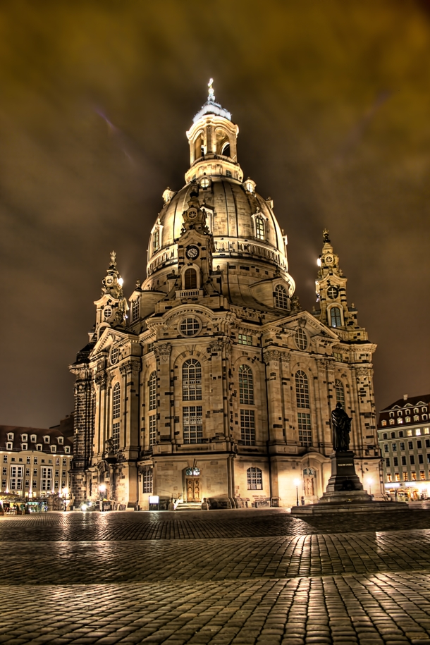 Dresden Frauenkirche Church of Our Lady Dresden Germany architect George Bhr 