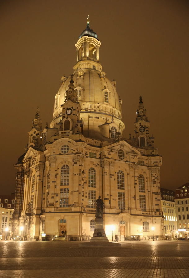 Dresden Frauenkirche  The Church was originally built as a sign of the will of the citizens of Dresden to remain Protestant after their ruler had converted to Catholicism