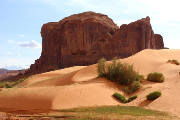 Dunes in Navajo Nation Arizona 