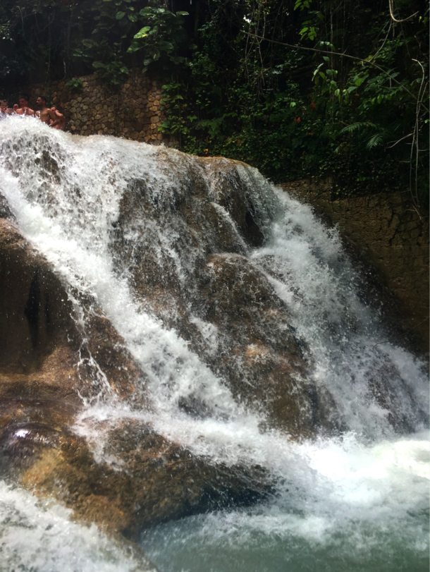 Dunns River Falls in Jamaica 
