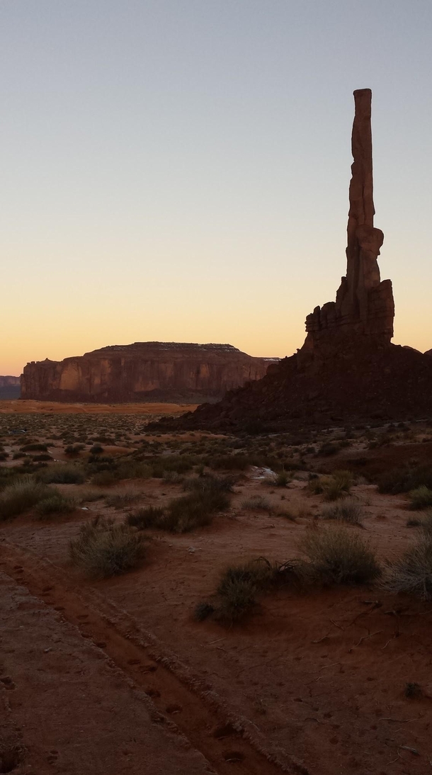 Early morning in Monument Valley USA 