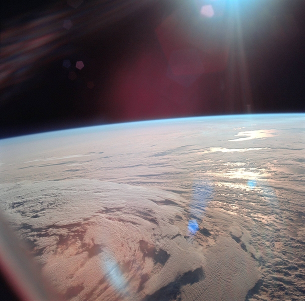 Earth as seen from the Apollo  spaceflight 
