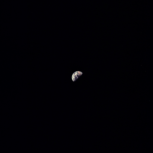 Earth from Apollo   years ago