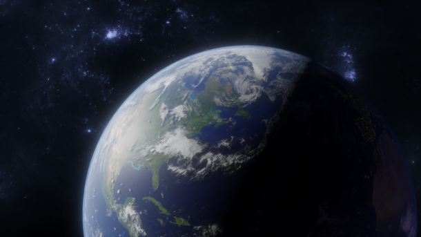 Earth made by me in blender