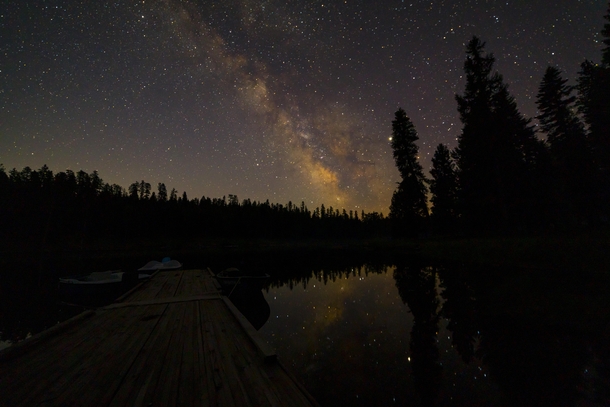 Eastern Oregon Milky Way Lake Reflection 