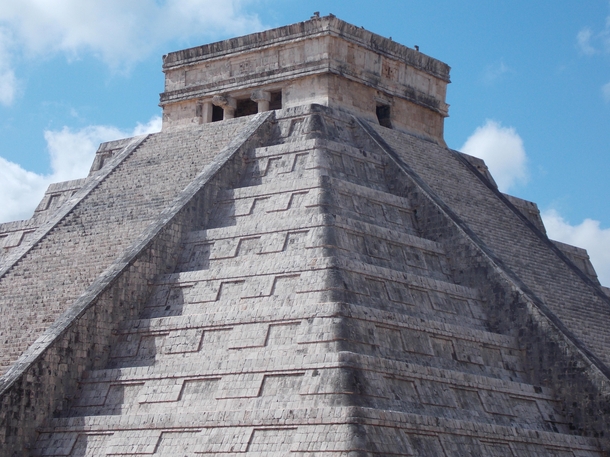 El Castillo also known as the Temple of Kukulcn at Chichen Itza Mexico 