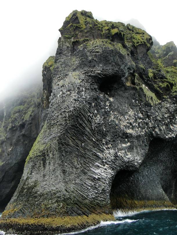 Elephant Rock Heimaey Iceland 